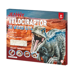 JEANNY | 3D Wood Kits - Velociraptor