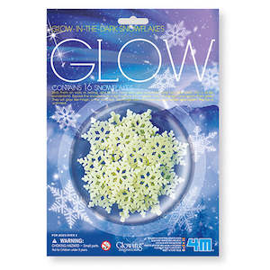 Wall Decor: 4M | Glow In The Dark - Snowflakes