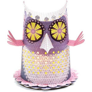 Night Lights: Djeco - Mini Cut Out Night Light - Owl