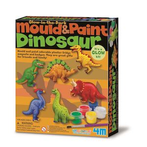 4M | Mould & Paint Glow In The Dark Dinosaur