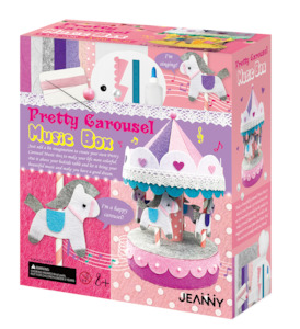 JEANNY | Pretty Carousel Music Box