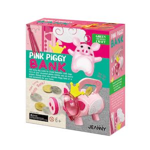 Craft Kits: JEANNY | Pink Piggy Bank