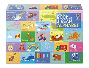 Books: Usborne | Book and Jigsaw Alphabet