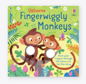 Books: Usborne | Fingerwiggle Monkeys