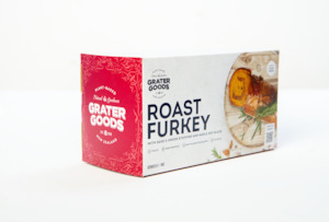 Specialised food: Grater Goods Roast Furkey 1kg with Maple Soy Glaze