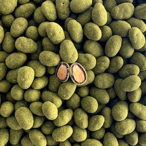 Specialised food: Mind Your Temper Matcha Almond Dragées