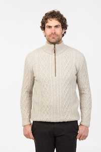 Arran Half Zip Sweater Native World