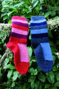 Child's Striped Sock