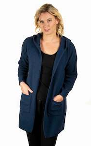 Yarn: Hooded Longline Cardigan