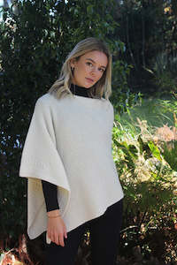 Alpaca Rib Poncho