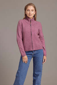 Yarn: Cable Zip Jacket