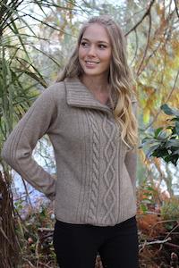 Yarn: Offset Cable Jacket