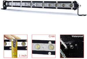 Single Row Led Bright 13" CREE LED flood/spot light Bar 12pcs CREE