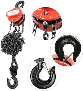 Chain Block & Tackle Hoist 3M 2Ton