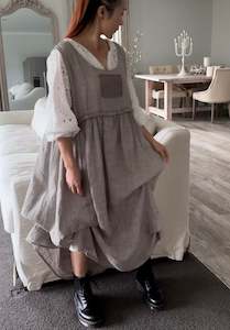 Italian Province Matilda check dress