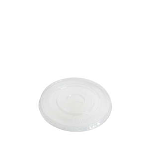 Clear Cup Flat Lid PLA - 8oz