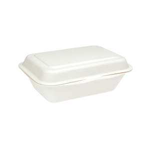 Sugar Cane Rectangular Clamshell Regular