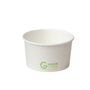 Dessert Tub WHITE PLA - 8oz