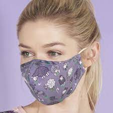 Cold & Flu: Face Mask "Mini" Grey Sheep Eco Chic Reusable Face Cover