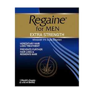 Regaine Men's Extra Strength Solution 5% Hair Loss Treatment 60ml