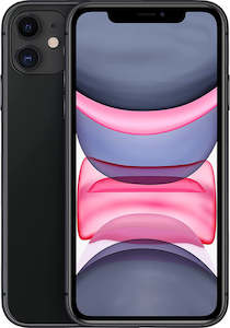 Apple iPhone 11 128GB Black - New Case, Glass Screen Protector & Shipping (Exc/ New Screen)