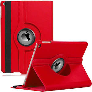 Internet only: Kickstand Book Case for iPad 5, iPad 6, iPad Pro 9.7, iPad Air 1 & 2 (RED) *Free Shipping*