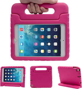 Shockproof Handle case with Stand for iPad Mini 1/2/3/4/5 with 7.9 inch Screen (Pink)