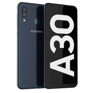 Internet only: Samsung Galaxy A30 32GB Black - 6.4 inch (As New)