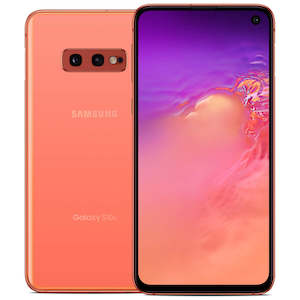 Samsung Galaxy S10e Pink SM-G970U New Case, Glass Screen Protector & Shipping (As New)