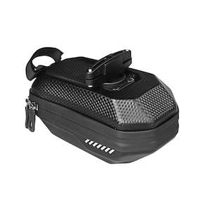 Waterproof Bicycle/Bike Tail Bag - Saddle mounted, EVA Hard Case, 20x10x9cm