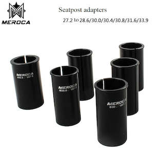 Internet only: MEROCA Seatpost tube adapter Tube Sleeve - 30.9mm to 31.6mm, Aluminum