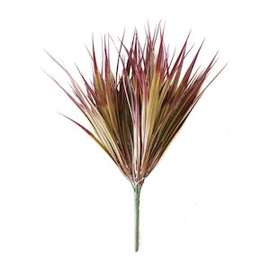 Grass Bush 30cm Green/Red