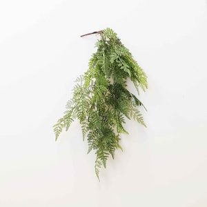 Hanging Leather Fern 80cm