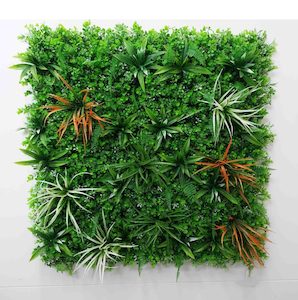 Plant, garden: Tropical Grass Bush Vertical Garden Mat 1mx1m UV Stabilised