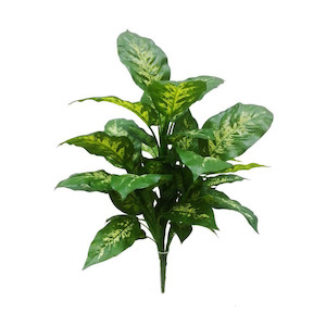 Dieffenbachia Bush with Real Touch & UV Stabilised Leaves 60cm