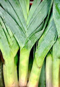 Grocery home delivery: Leeks