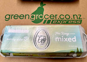 Grocery home delivery: Eggs - FREE RANGE mixed grade H.B. Eggs.