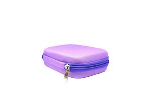 Travel case (purple hard protective outer) can hold 10 Bottle 10mL Essential Oil