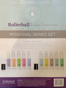 Roller Ball babies & mamas Personal Series Set of labels