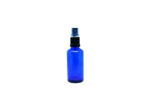 30 mL Blue Glass Bottle with serum and cover top