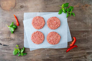 Meat processing: 400g Meat Street Classic Beef Burgers