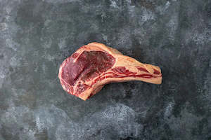 Meat processing: Prime Steer Tomahawk Steak