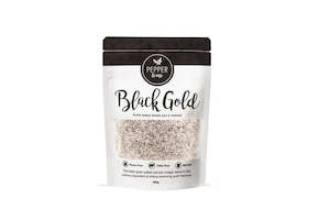 Pepper and Me Black Gold Salt and Vinegar Blend