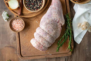 Meat processing: Fresh Meats NZ Premium Lamb Champagne Leg