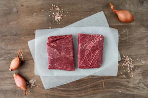 Meat processing: 500g Angus Beef Flat Iron Steak