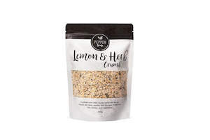 Meat processing: Pepper & Me Lemon & Herb Crumb