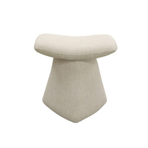 Furniture: Billini Ottoman - Alabaster