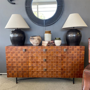 Furniture: Flynn Sideboard - Brown