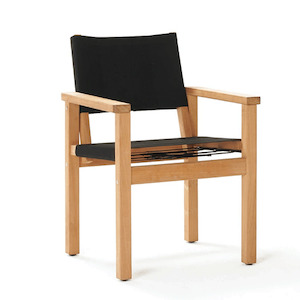 Devon Blake Outdoor Chair - Black