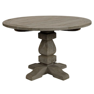 Furniture: Artwood French Round Outdoor Dining Table - 1500